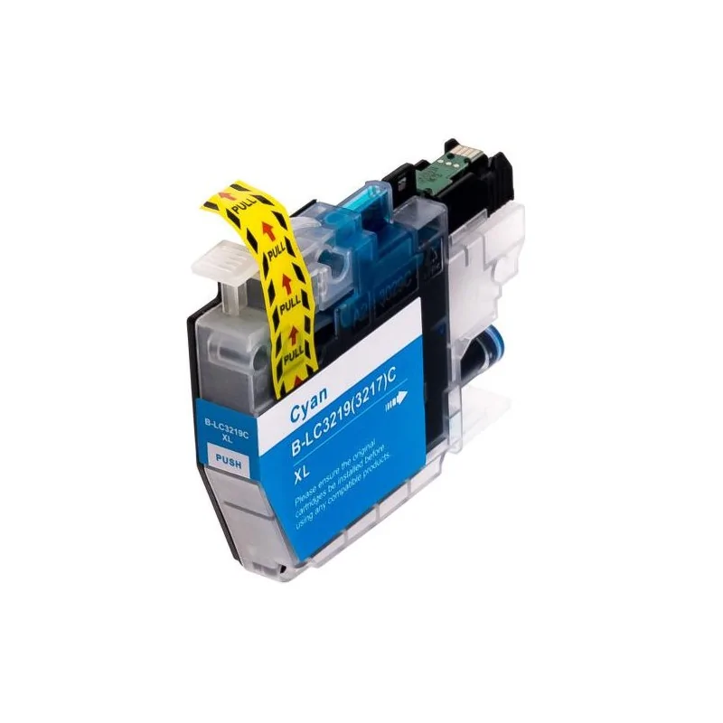 Brother LC-3219C cartucho compatible, Alta capacidad CIAN