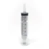 Seringa de 60ml com saída cônica para tubos.