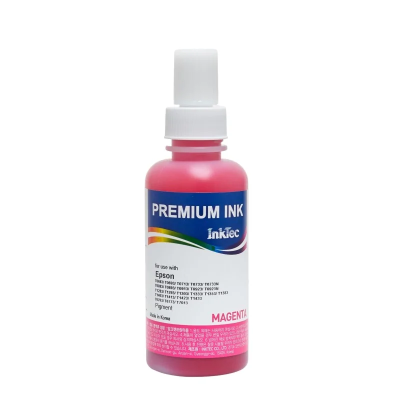 Encre Inktec compatible 113 pour imprimantes Epson EcoTank , 100 ml MAGENTA