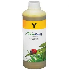 1L Mimaki SS21/BS4 (DX5/DX7) tinta eco-solvente compatível, InkTec EcoNova Maple AMARELO