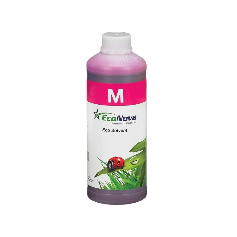 1L d'encre compatible Roland EcoSol Max et Mutoh Eco Ultra (DX4/DX5). Encre InkTec EcoNova ID MAGENTA