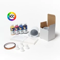 Kit de sublimação para canecas com tintas Sublinova Smart e ICC Profile