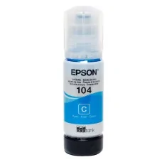 Encre Epson Ecotank 104 Cyan (bouteille de 65 ml)