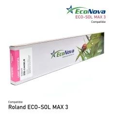 Eco-Sol MAX 3 magenta clair, cartouche compatible InkTec pour Roland, 440ml | InkTec EcoNova