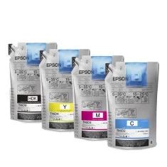 Tinta de sublimación Epson T46D2 CIAN (bolsa 1,1 litros + chip)