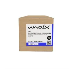 Film DTF instantáneo de 60cm, UNAIX (bobina de 100m)