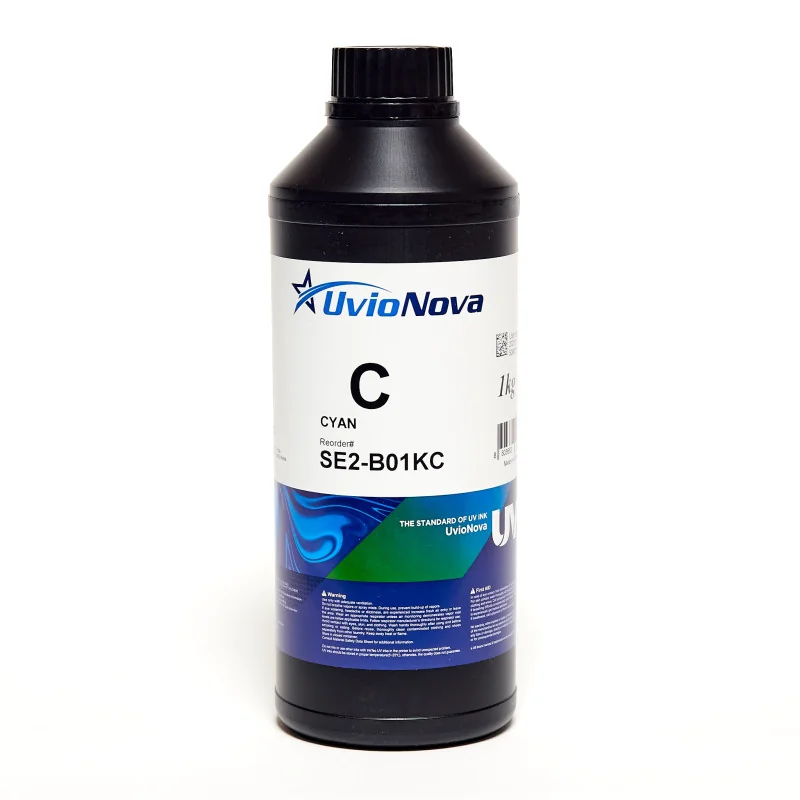 Encre UV Cyan Inktec SE-2, haute polymérisation Epson (1 kg)
