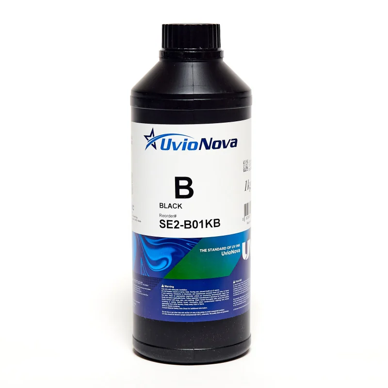 Encre UV noire Inktec SE-2, haute polymérisation Epson (1 kg)