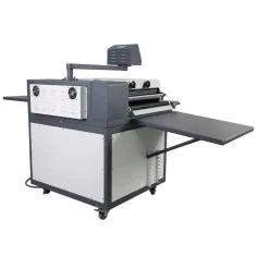 Station de repassage continu Tobago pour DTF et vinyle textile.