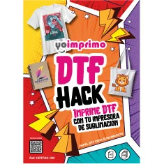 Papier DTF A3 pour imprimante à sublimation, DTF Hack (100 feuilles A3)