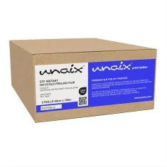 Filme DTF instantâneo UNAIX® 40 cm (caixa com 2 rolos x 100 m)