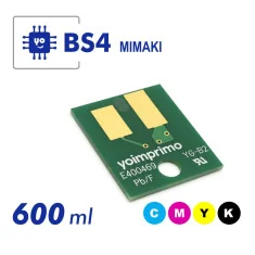 Chip de tinta Mimaki BS4, 600ml